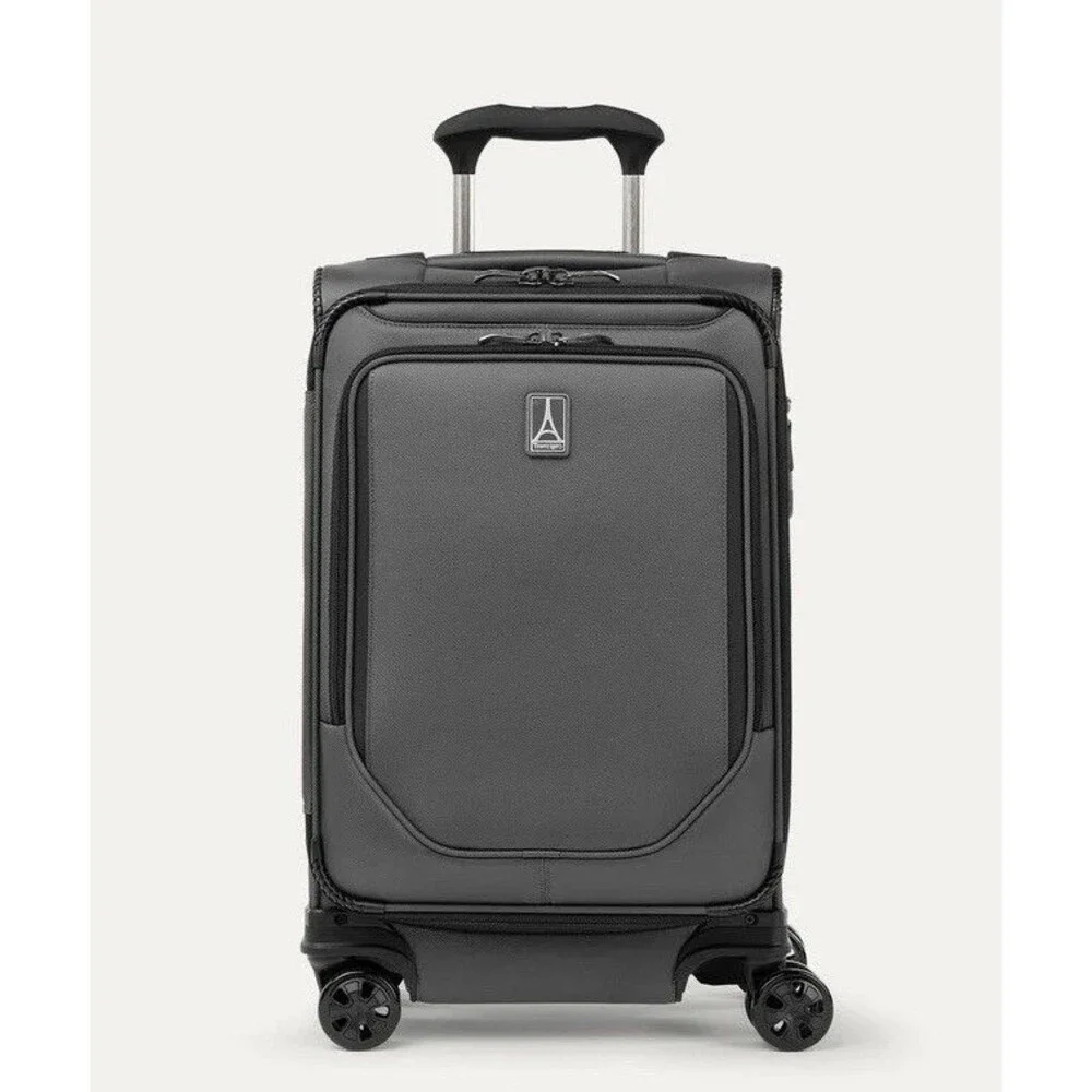 Travelpro Crew Classic Carry-On Spinner Suitcase Luggage , Titanium Grey